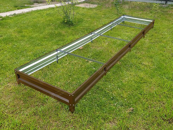 20-8017-1 Грядка «Усиленная» с полимерным покрытием (высота 20 см) — изображение 1